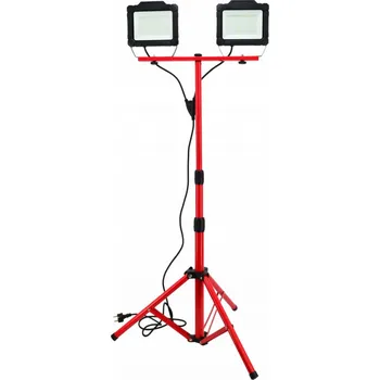 AWTOOLS LED reflektor SMD se stativem 2x50W