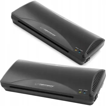 Kancelářská technika LAMINÁTOR SVAŘOVACÍ A4 PRO LAMINACI FOTOGRAFIÍ DOKUMENTŮ + 5 archů FÓLIE A4