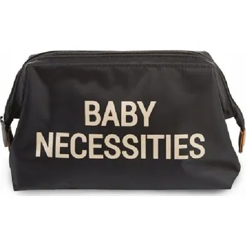 Kosmetická taška Childhome Kosmetická taška Baby Necessities černo-zlatá