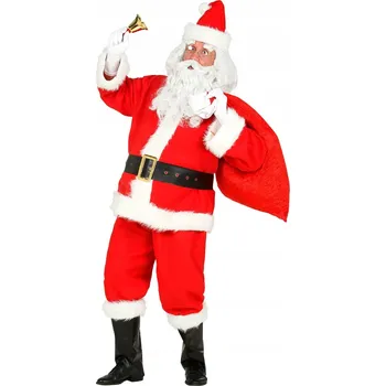 Karnevalový kostým Kostým Santa Clause Widmann 52734 velikost L/XL červený