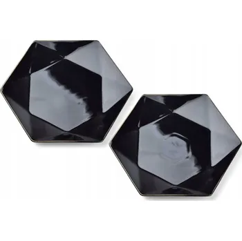 Stolování Mělký talíř na oběd Affek Design Ralph Black 10 cm