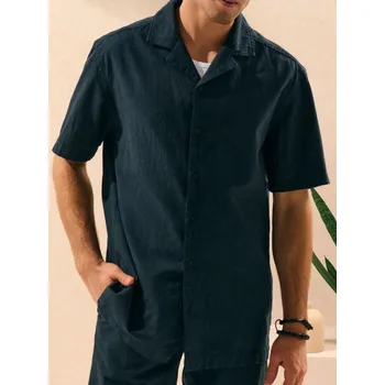 Pánské oblečení Sinsay - Košile - námořnická modrá - 784EI-59X - 784EI-59X-XL