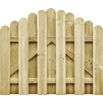 vidaXL Zahradní branka impregnovaná borovice 100 x 75 cm [45326]