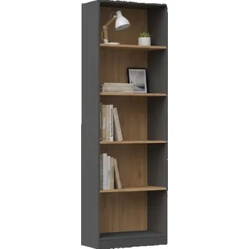 Knihovna Regál TopEshop 60 cm x 182 cm x 30 cm dub artisan