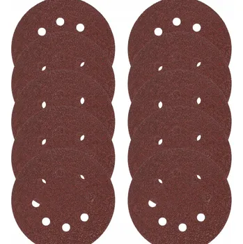 Brusný papír BRUSNÝ PAPÍR PRO EXCENTRICKÉ BRUSKY Ø125 10 KS MILWAUKEE G80