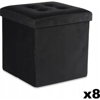 Taburet Taburet čalouněný Oskar černý