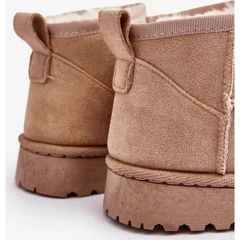 Dívčí sněhule Dětské zateplené sněhule Béžová Nallita 33