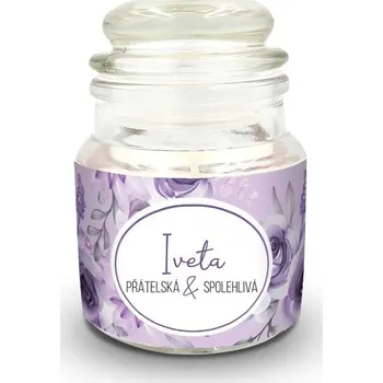 Svíčka Nekupto Jmenná svíčka - IVETA f070020