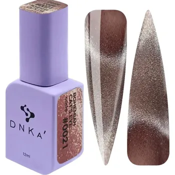 Lak na nehty Gel lak DNKa' Bohemian CAT EYE 0021, 12ml
