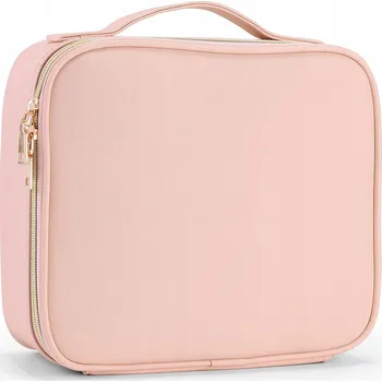 Kosmetická taška Světle Růžová Cestovní Kosmetická Taška s Držadlem