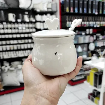 Dóza na potraviny Bastion Collections Dóza na džem JAR JAM se lžičkou, in black b400207