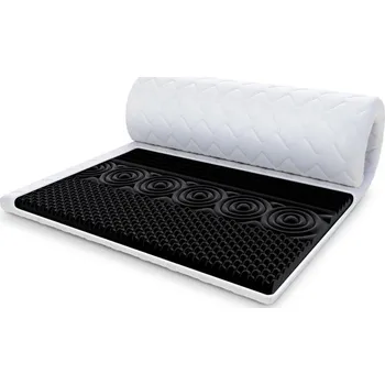 topper Přistýlka z profilované 7zónové pěny HR H30 NERO MAX 120x200 cm 8cm