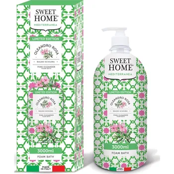 Koupelová pěna Sweet Home Pěna do koupele 3L - Mediterranea Oleandro Rosa k460028