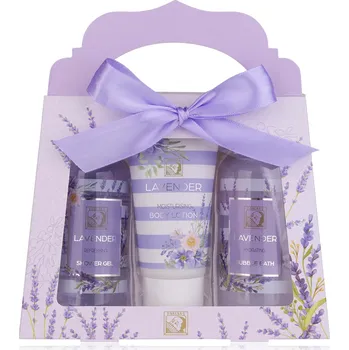 Kosmetická sada ACCENTRA Levandulová Dárková Sada pro ženy 3 kusy