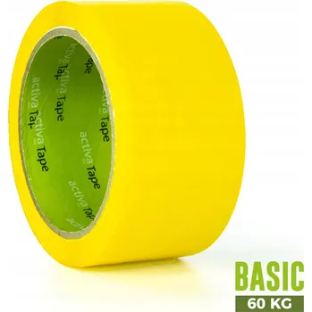 Lepicí páska Lepicí páska Activa Basic žlutá 48 mm x 66 m 1 ks