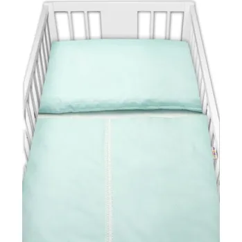 Povlečení Luxusní 2-dílné bavlněné povlečení - Royal Baby - mátové