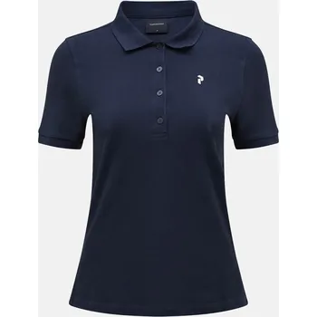 Dámská košile POLOKOŠILE PEAK PERFORMANCE W CLASSIC COTTON POLO SALUTE BLUE/SALUTE BLUE/