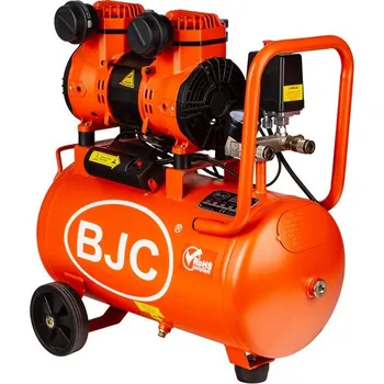 Kompresor Kompresor bezolejový 24 l, 2 písty, 230 V, 8 bar, tichý - BJC