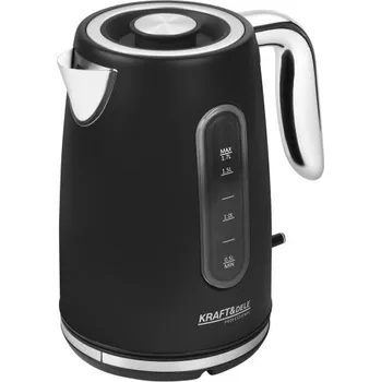 Topidlo Kraft&Dele KD4151, Rychlovarná konvice 2200W 1,7L | rychlé vaření, bezpečnost, 360° otočná základna