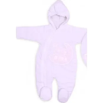 Kojenecká kombinéza Zimní/podzimní kombinézka/overálek Medvídci - bílá, vel. 74