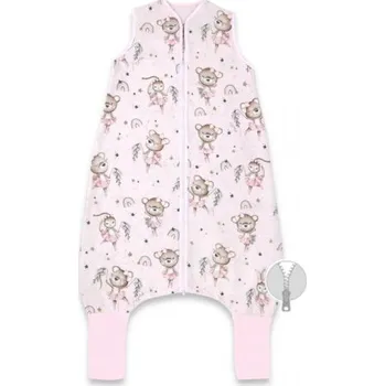 Spací pytel pro miminko Spací vak s nohavičkami, oteplený, 103 cm, vel. M, Little Balerina - růžový