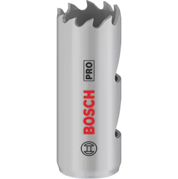 Pilová děrovka Vrtací korunka - děrovka na měkké dřevo, sádrokarton, plasty, kovové trubky a neželezné kovy Bosch PRO Multi Material - 20x44mm, 8% kobaltu, rychlořezná ocel, beznástrojový upínací systém Power Change Plus (2608901494)