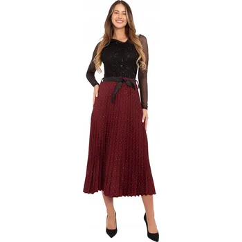 Dámská sukně Rue Paris sukně áčkového střihu midi, univerzální velikost