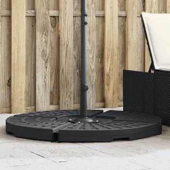 Stojan na slunečník vidaXL Závaží pro slunečníky s křížovým stojanem s úchytem 20 kg [4007989]