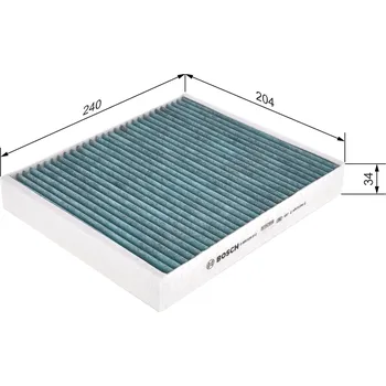 Kabinový filtr 0 986 628 512 +