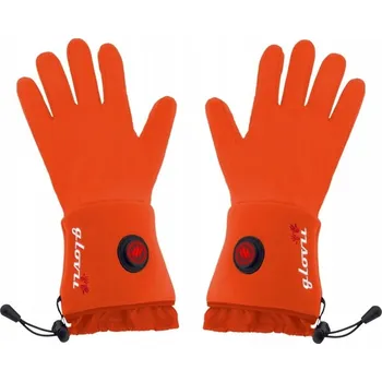 Rukavice Univerzální vyhřívané rukavice oranžové Glovii GLR L/XL