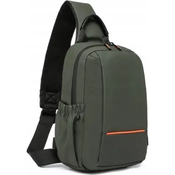 Ultra-tenká voděodolná sling taška Kono - zelená