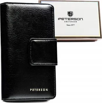 Peněženka Peterson peněženka eko kůže černá - dámská