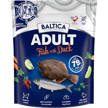 Krmivo pro psa BALTICA ADULT Ryba s kachnou M 1kg STŘEDNÍ PLEMENA