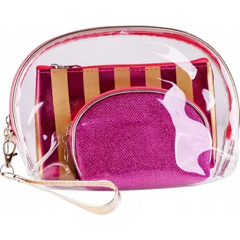 Sada 3 kosmetických taštiček RED 3