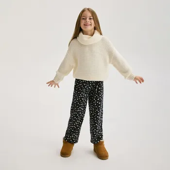 Dívčí kalhoty Reserved - Vzorované kalhoty - vícebarevná - 713EG-MLC - 713EG-MLC-146