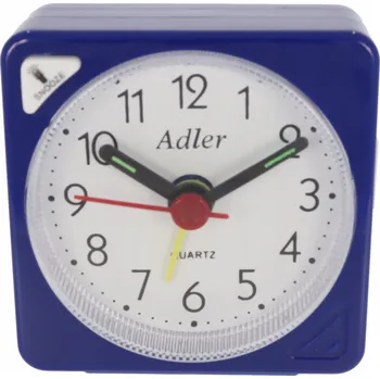 Budík Křemíkový budík ADLER RE03 BÍLÝ