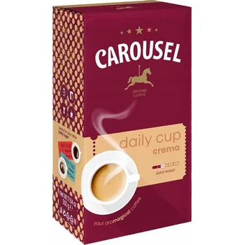 Mletá káva Carousel Coffee Daily Cup Crema 500 g
