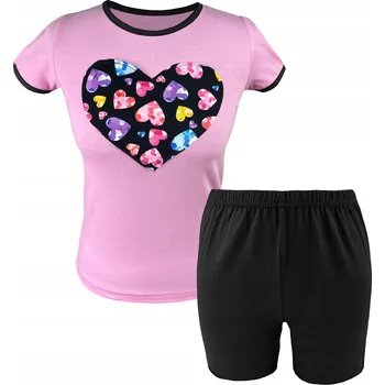 Dívčí pyžamo Dívčí pyžamo, bavlněné, krátké, letní, krátký rukáv, velikost 152