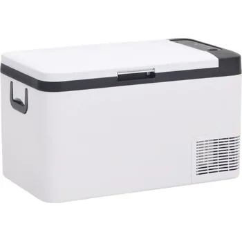 vidaXL Chladicí box s rukojetí černý a bílý 18 l PP a PE [51779]