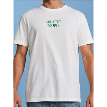 Pánské tričko Sinsay - Tričko s krátkým rukávem - krémová - 515EY-01X - 515EY-01X-3XL