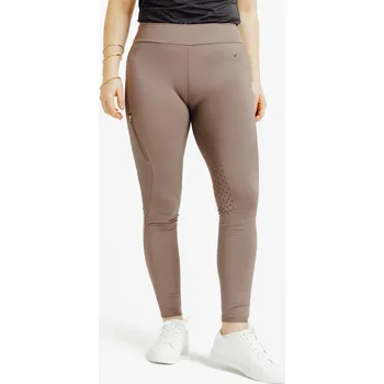 FOUGANZA Dámské zimní hřejivé jezdecké legíny S