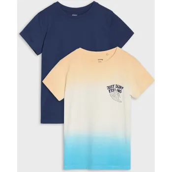 Chlapecké tričko Sinsay - Sada 2 triček - krémová - 174DX-01X - 174DX-01X-110