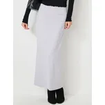 Sinsay - Dlouhá sukně s řasením - šedá - 989EY-09X - 989EY-09X-XL