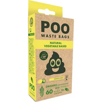 sáček na exkrement M-Pets POO sáčky na exkrementy citronové malé 60 ks