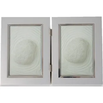 Rám na obraz Fotorámeček S105/2V 13x18 stříbrný, 2x 13x18cm r100160