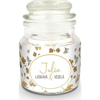 Svíčka Nekupto Jmenná svíčka - JULIE f070023