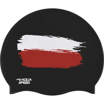 Plavecká čepice Plavecká čepice pro dospělé Silikonová Aqua Speed černá