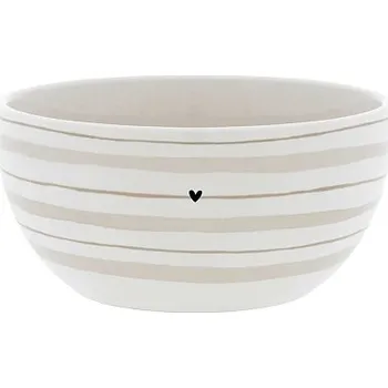 Bastion Collections Miska Bowl M Natural stripes, 600ml b330166