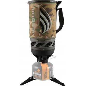 Turistický vařič JETBOIL Flash Kempingový Vařič Camo Brown