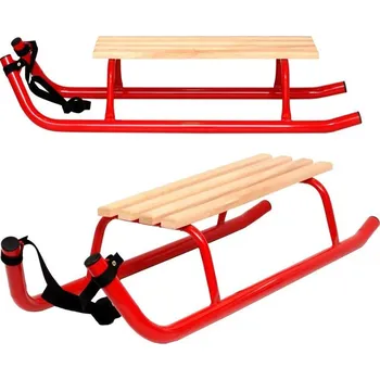 Tkaničky do bot KOVOVÉ SÁNĚ PRO 2 OSOBY ZESÍLENÉ ČERVENÉ NEPLATÍ